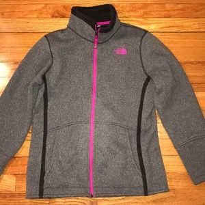 The North Face sweatshirt